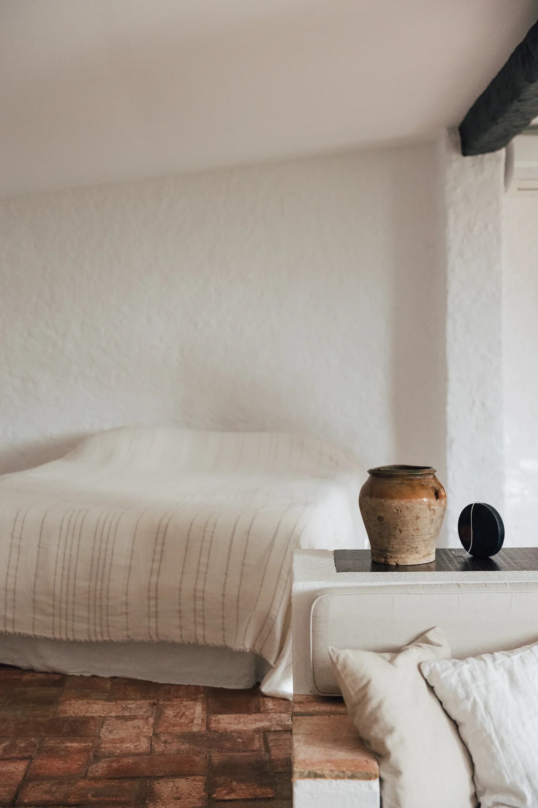 Living-room sleeping area